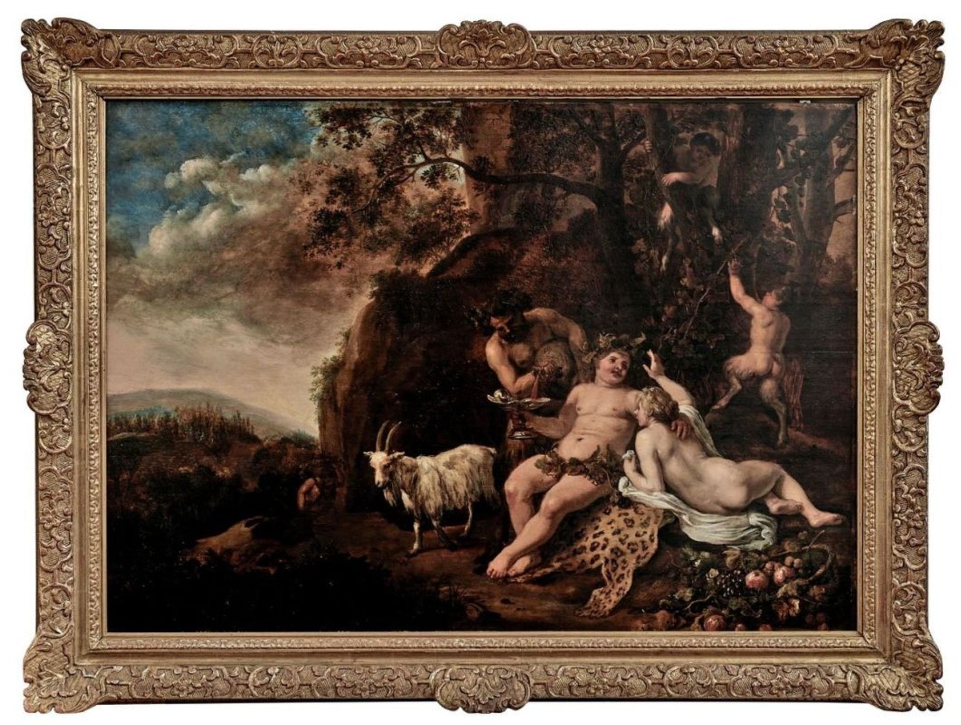 Bacchus und Ariadne Flämischer Meister