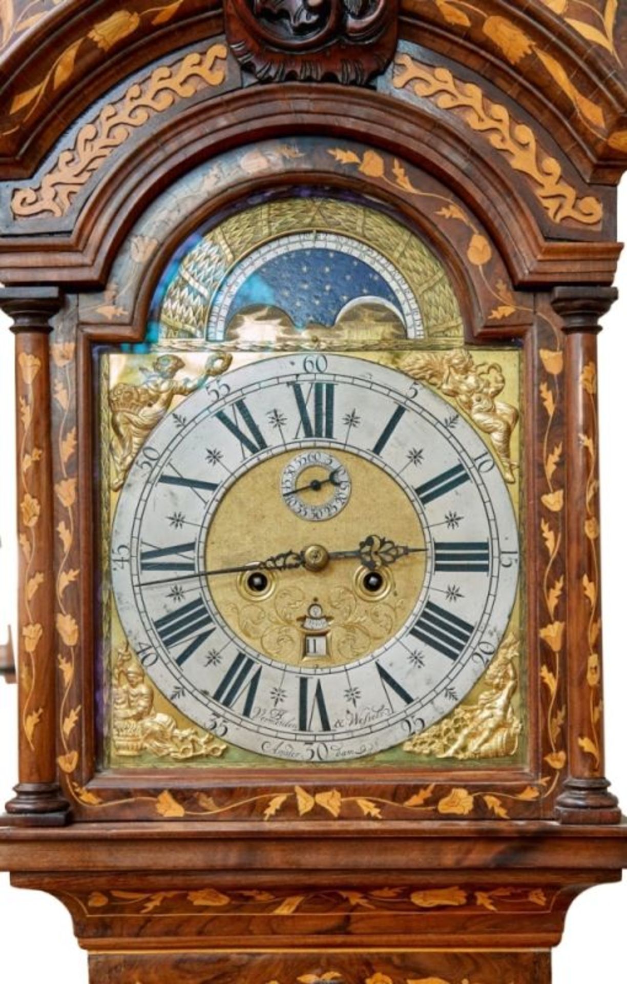 Standuhr im Barockstil B. Vermeulen & - Image 2 of 2