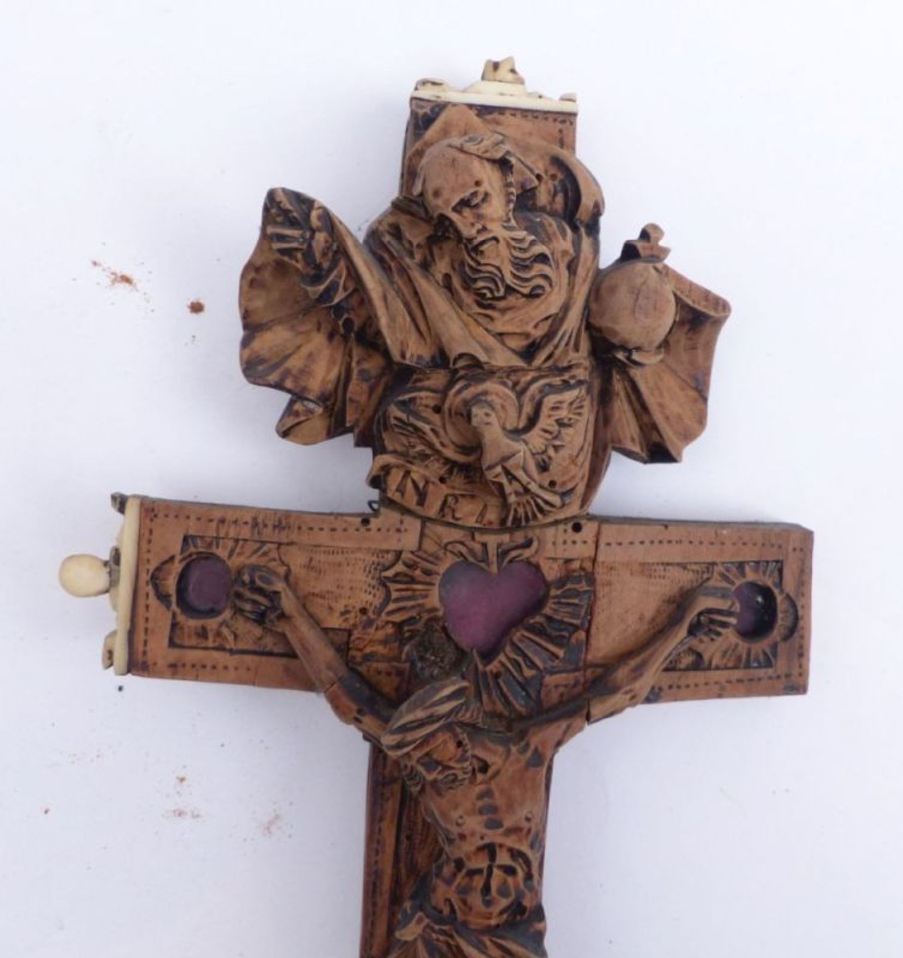 Reliquienkreuz Alpenländisch, um - Bild 2 aus 3