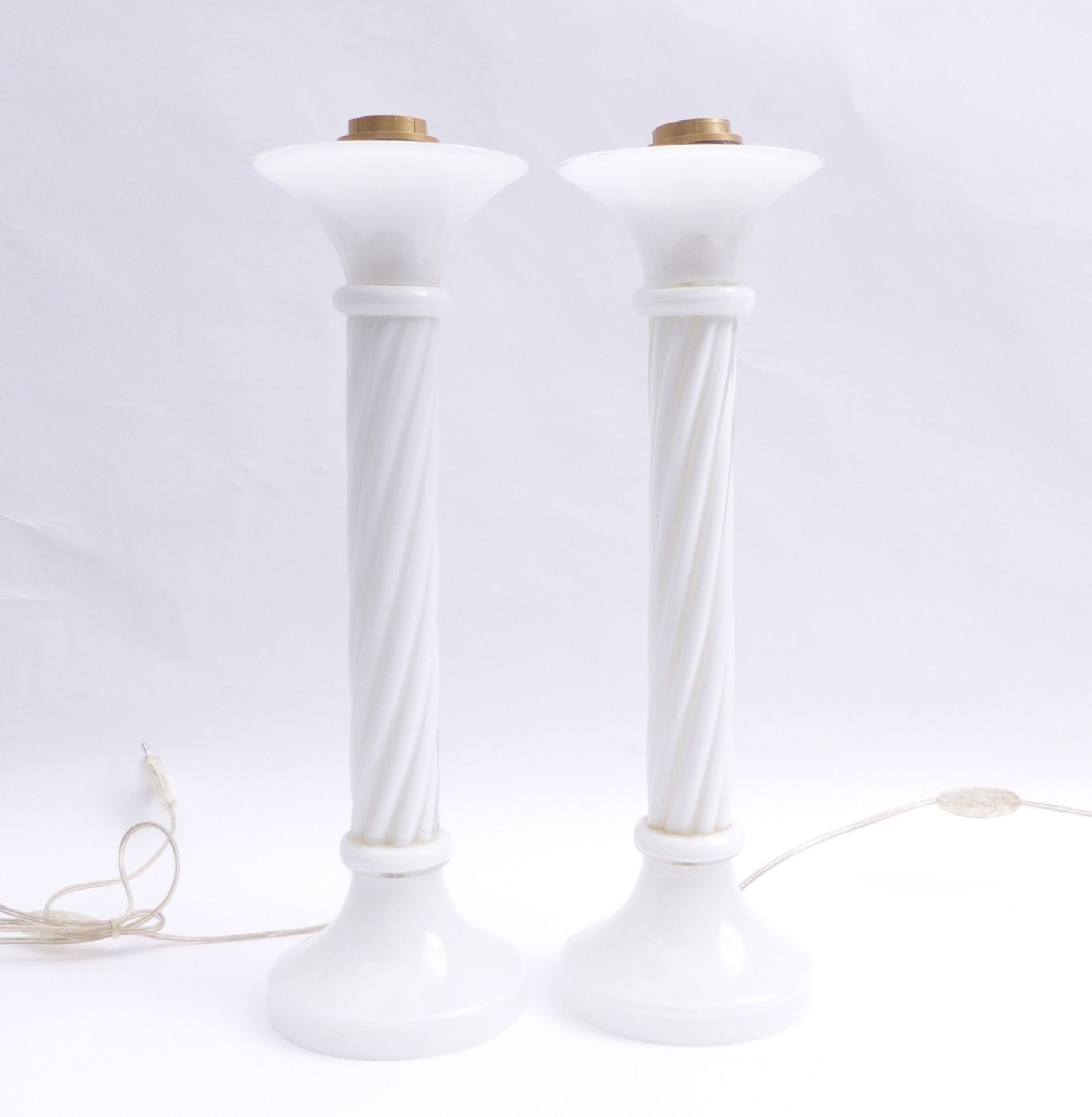 Zwei Säulen als Lampenfüße - Image 2 of 2