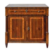 Biedermeier-Halbschrank Italien, 1. H.