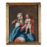 Madonna mit dem Kreuz tragenden Jesuskind