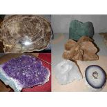 Kleine Mineraliensammlung