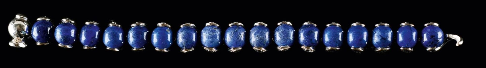 Lapislazuli-Brillant-Armband