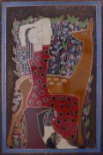 Cloisonné-Bild "Brüderchen und