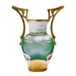 Vase in Montierung Ludwig Moser &