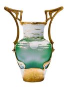 Vase in Montierung Ludwig Moser &