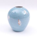 Kleine Vase mit maritimem Dekor