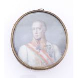 Miniaturportrait Franz I. von Österreich