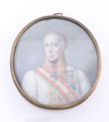 Miniaturportrait Franz I. von Österreich