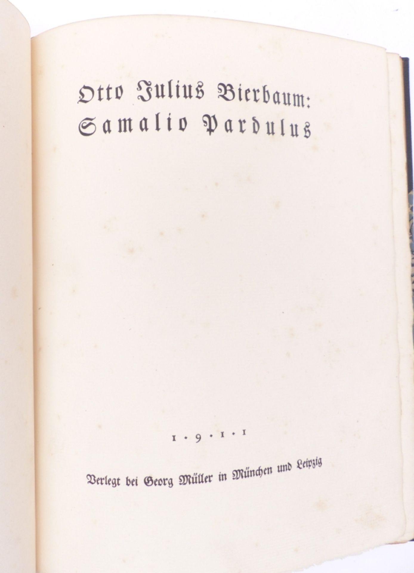 Kubin, Alfred / Bierbaum, Otto Julius - Bild 2 aus 3