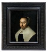 Bildnis einer jungen Frau, Amsterdamer Meister des 17. Jh.