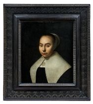 Bildnis einer jungen Frau, Amsterdamer Meister des 17. Jh.