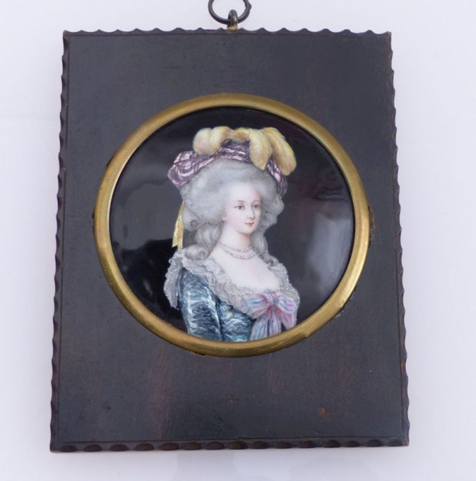 Miniaturportrait von Marie Antoinette - Image 2 of 2
