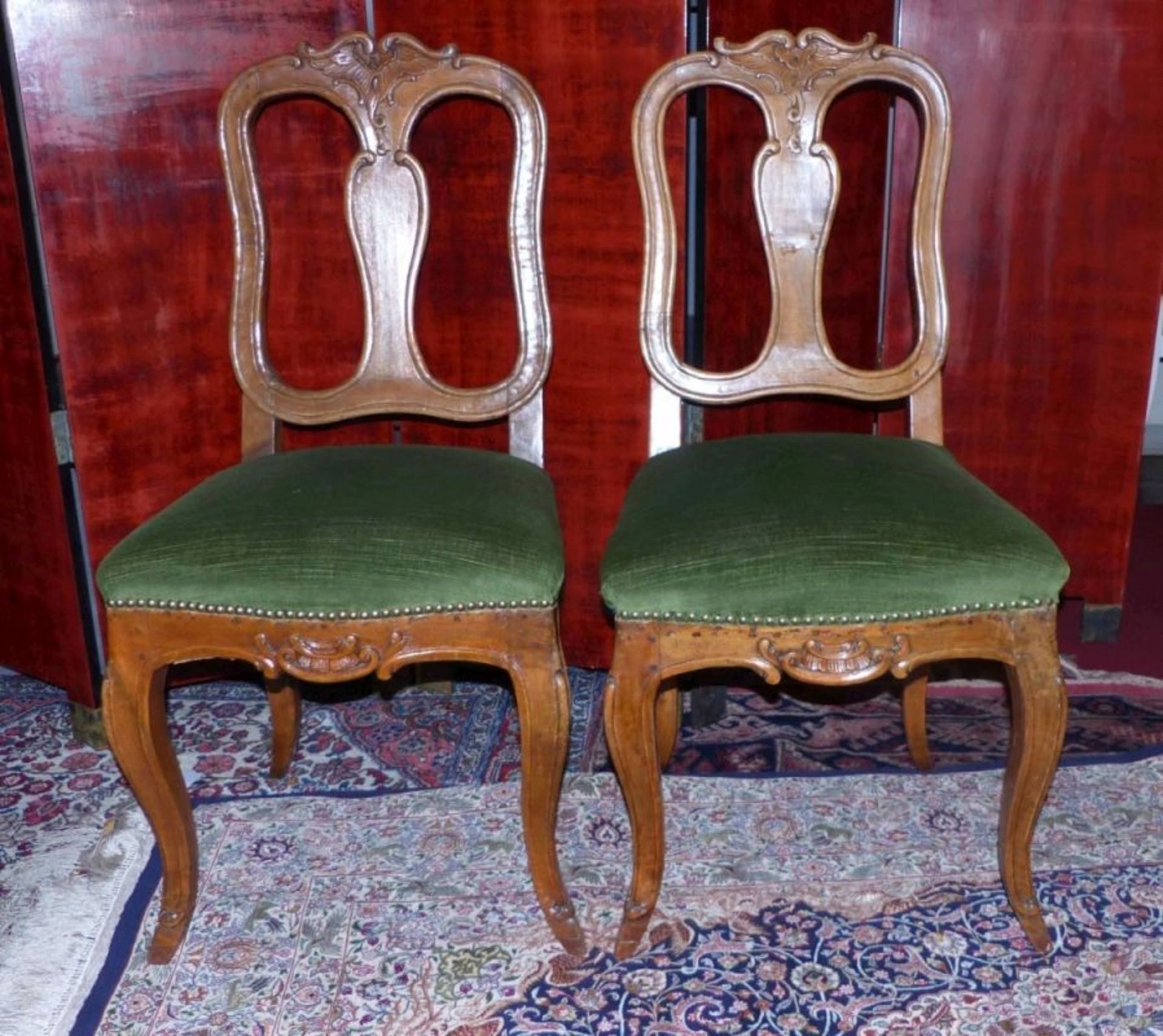 Paar Barockstühle - Image 4 of 12