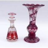 Vase und Flakon