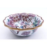 Kleine Schale mit Reiherdekor China,