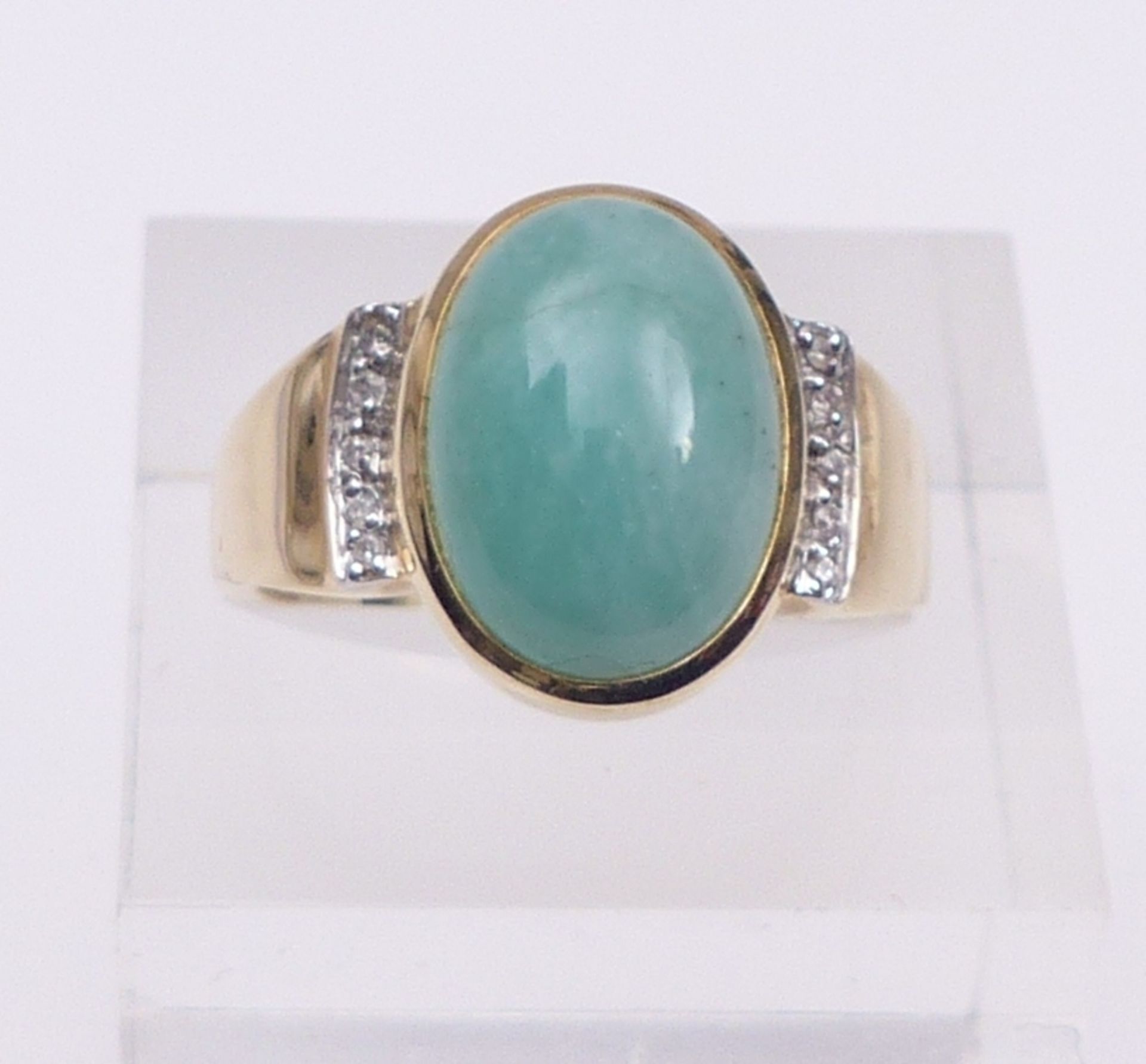Jade-Brillant-Ring - Image 2 of 3