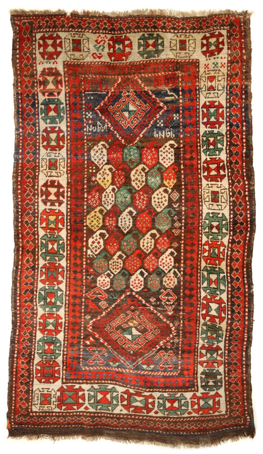 Gendje (Ganja) mit Boteh-Motiven. Kaukasus. 1900.
