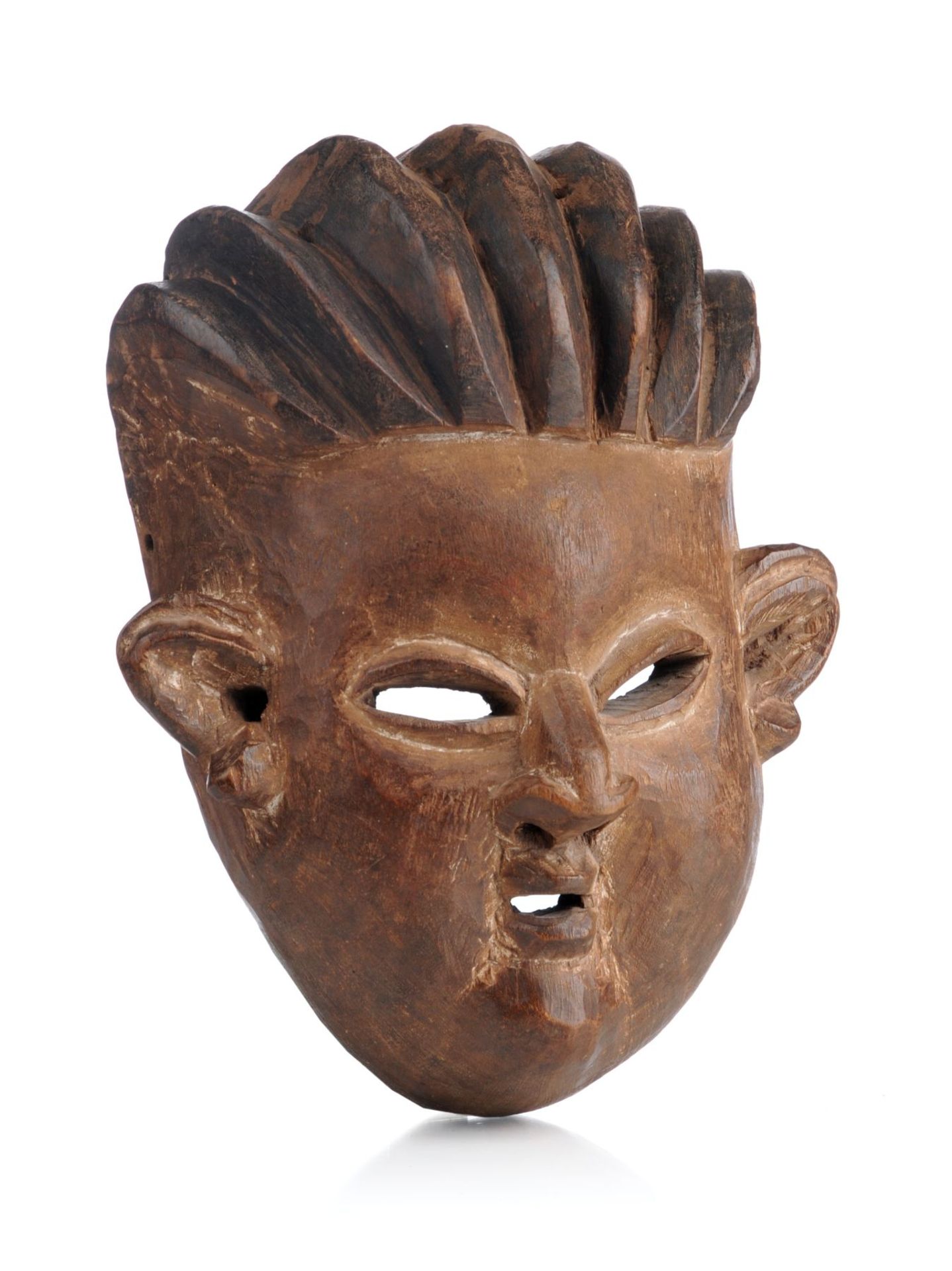 Tanzmaske. Wohl Bamileke, Kamerun. Wohl 1950er Jahre – 1962.