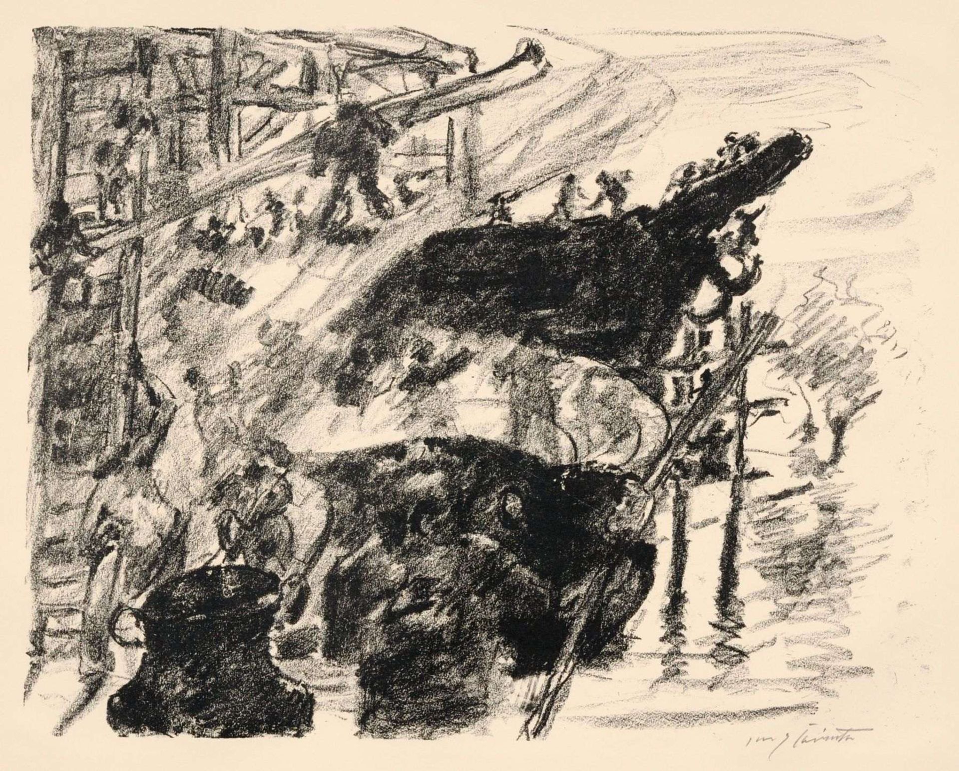Lovis Corinth "Die Sündfluth". 1923. - Image 8 of 8