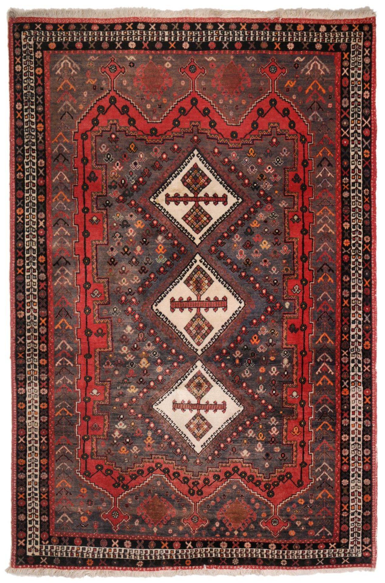 Afscharen-Teppich. Sirjan, Persien. Neuzeitlich.