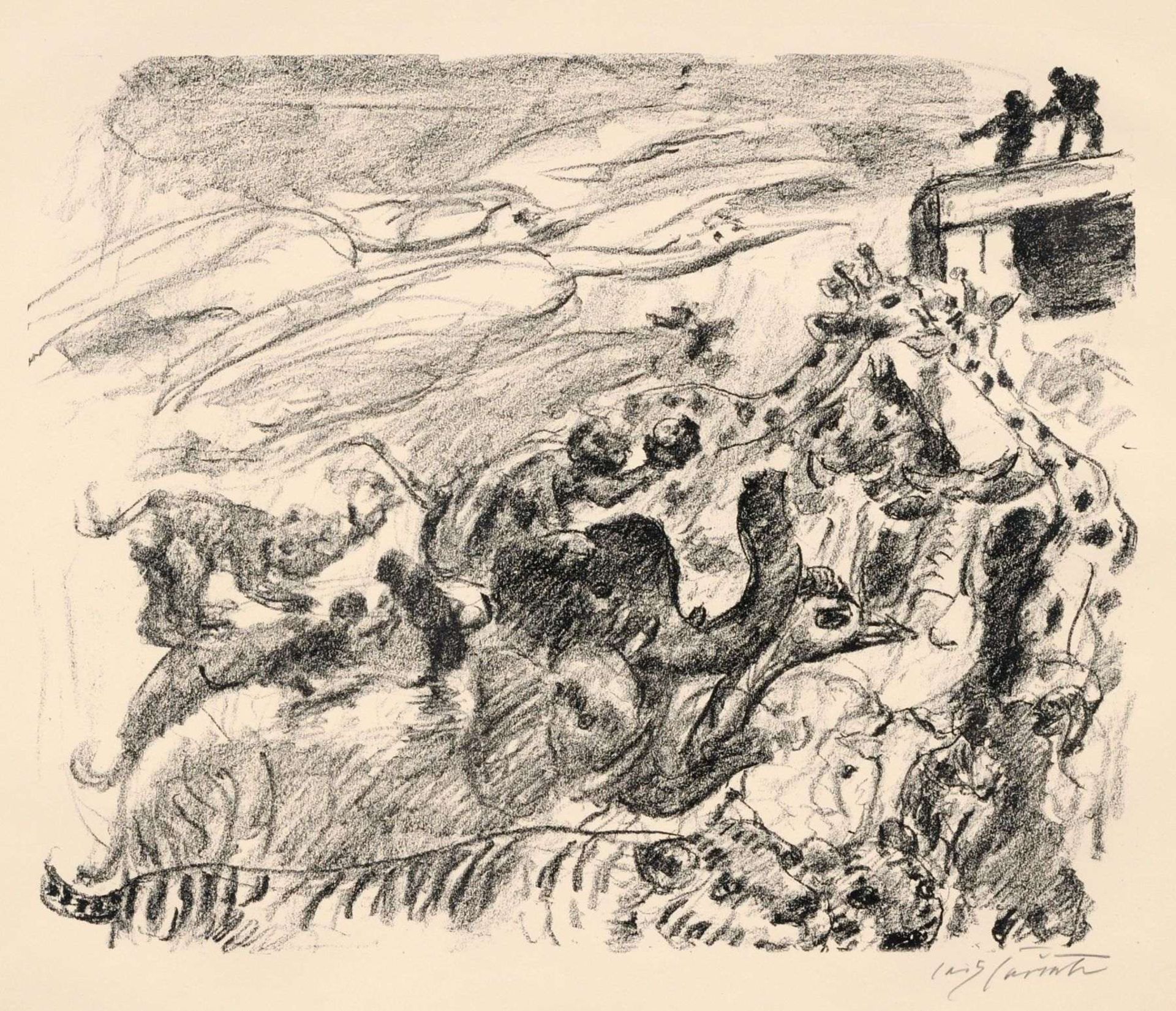 Lovis Corinth "Die Sündfluth". 1923. - Image 7 of 8