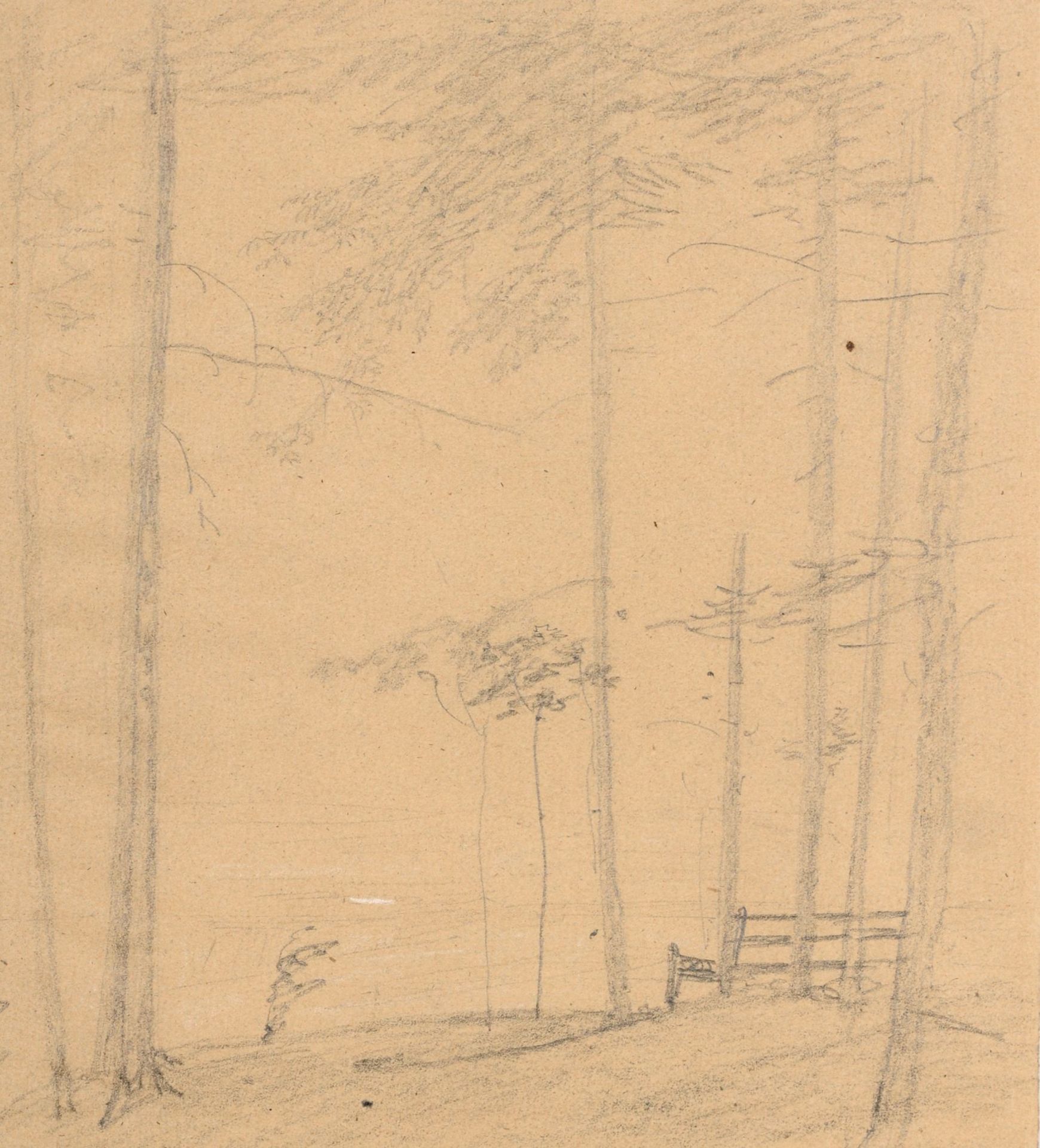Oscar von Alvensleben (zugeschr.), Vier Waldstudien. Um 1880. - Image 3 of 4