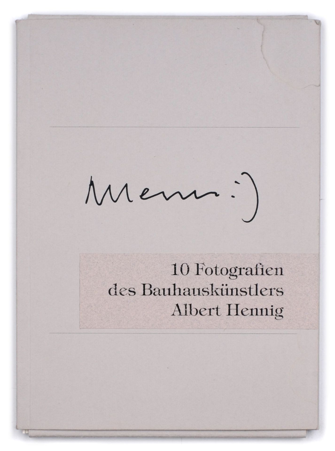 Albert Hennig "Albert Hennig. 10 Fotografien des Bauhauskünstlers ". 1930er Jahre. - Bild 13 aus 14