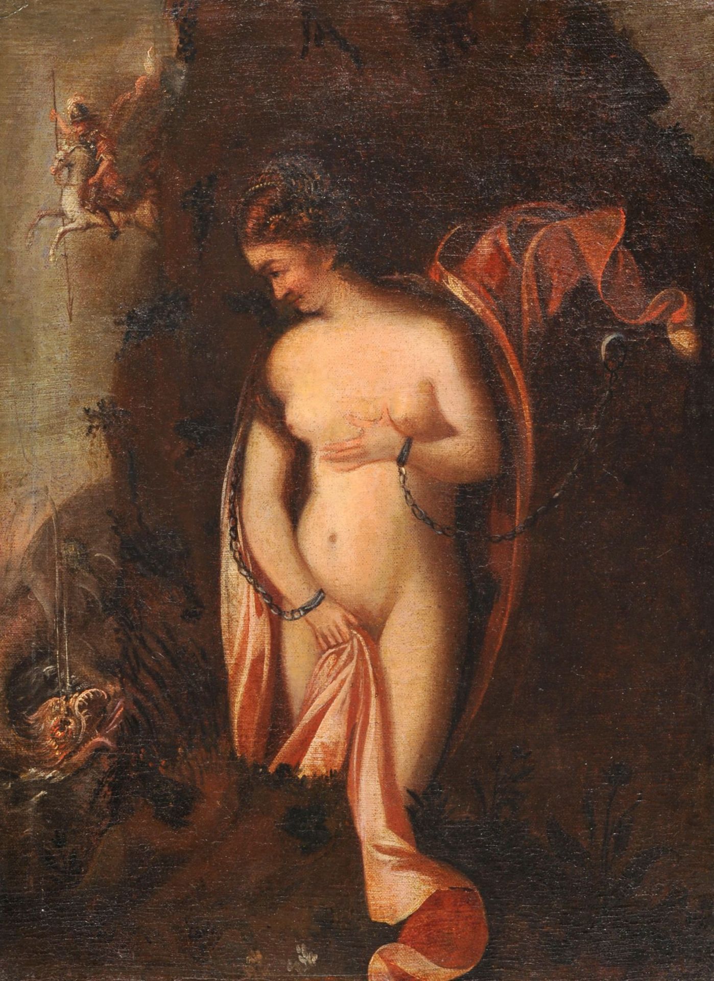 Giuseppe Cesari (nach), Perseus und Andromeda. Ende 17. Jh./Frühes 18. Jh.