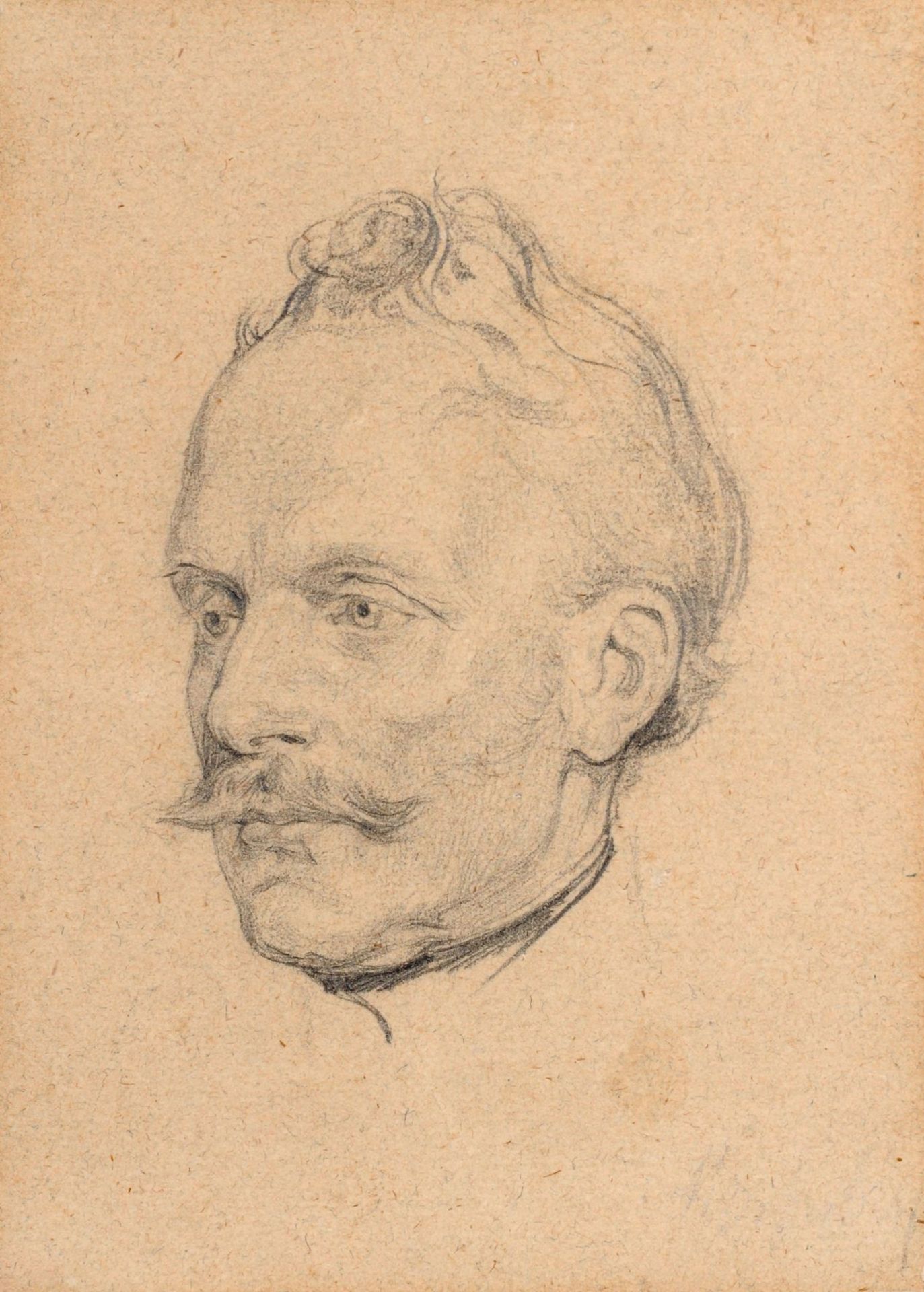 Josef Kriehuber (zugeschr.) "Feldmarschall Freiherr von Heß" / Porträt eines Herren. 1850er Jahre.