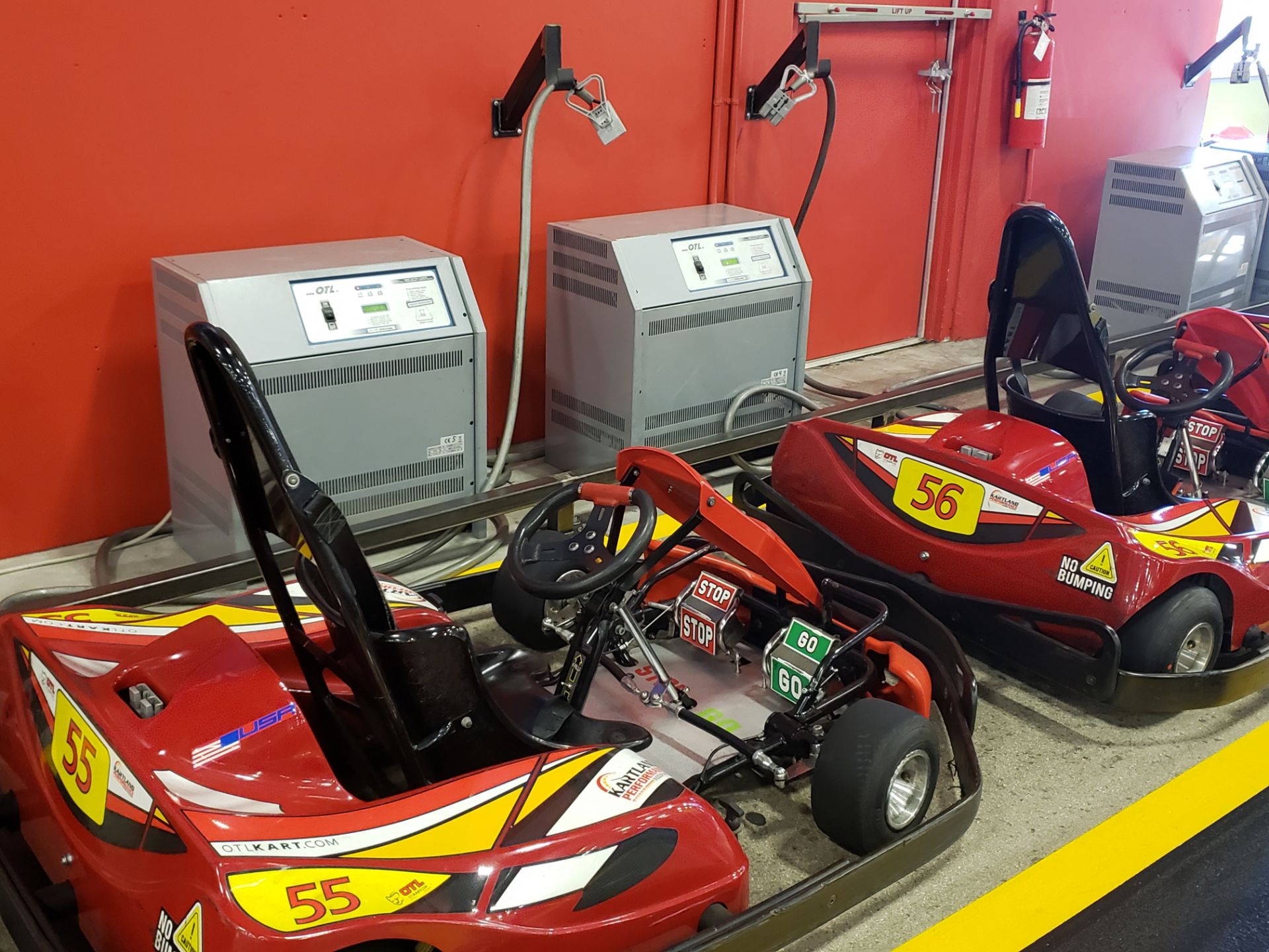 Every Go-Kart & Battery Charger in the auction, 49 Go-Karts in total. 37 OTL Storm Electric Go-Karts - Image 5 of 6