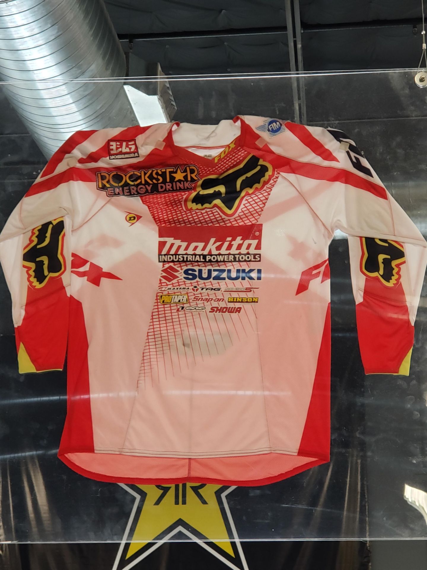 (6) Racing Jerseys In Glass Cases - Image 5 of 6