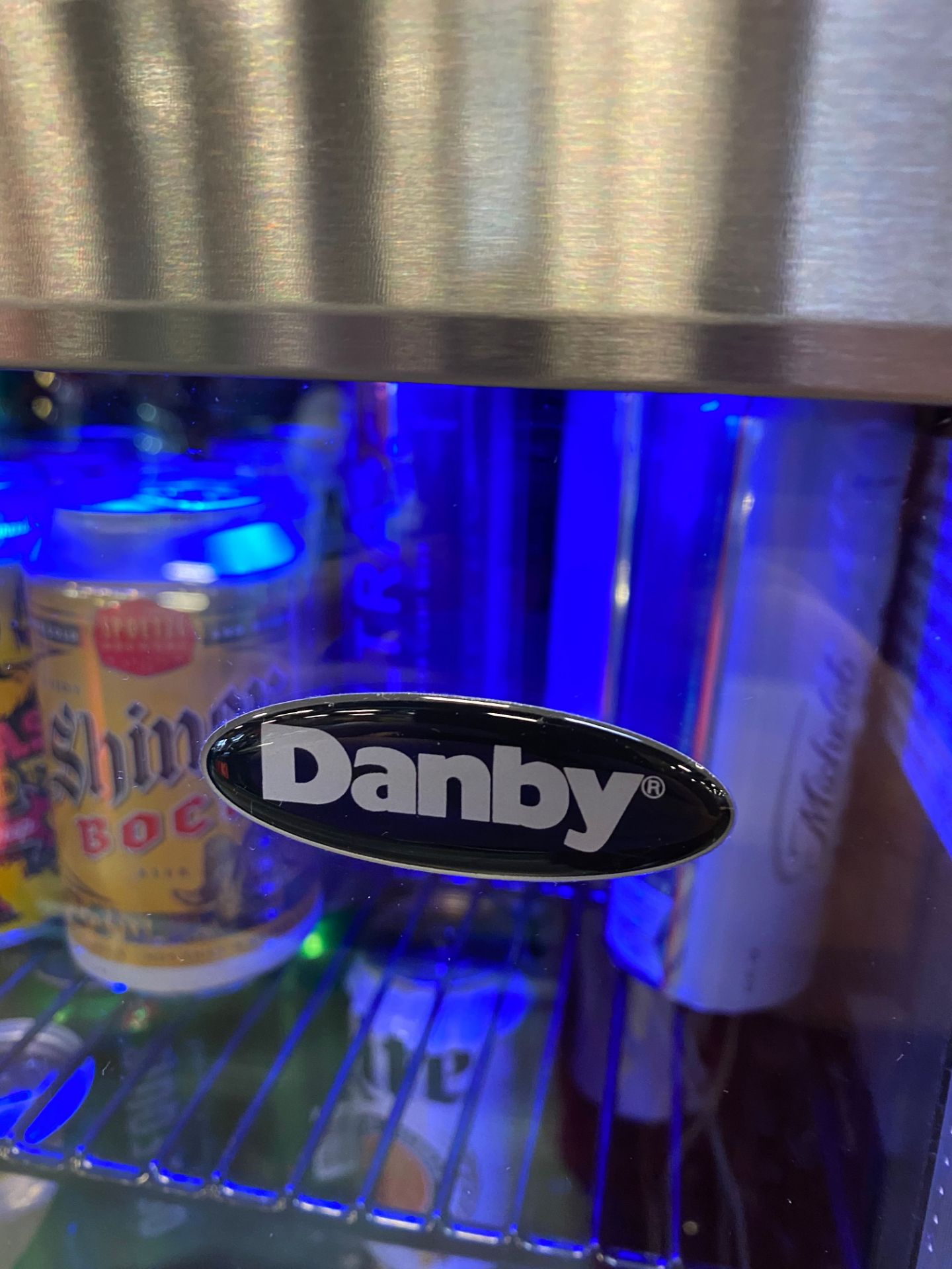 Danby Small Beverage Fridge, Model #DBC026A1BSSDB - Image 2 of 3