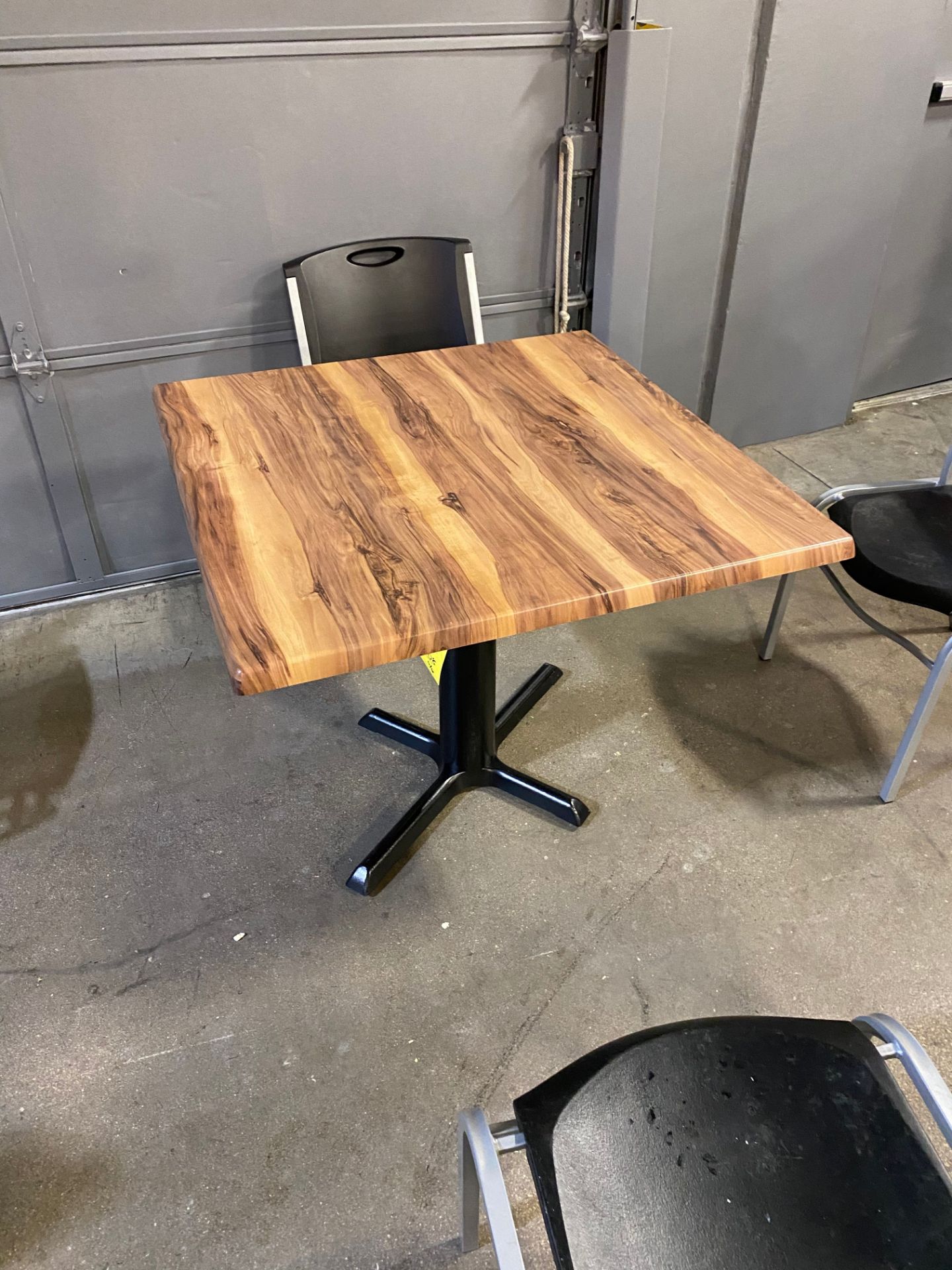 (6) Wooden Square Tables, 30'' T x 35'' W - Image 2 of 4