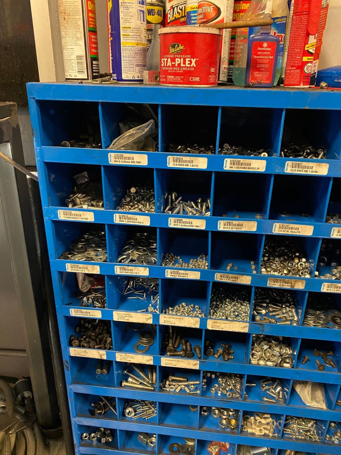 Tool Cabinet, Includes Misc. Bolts, Nuts, Washers & More - Image 3 of 3