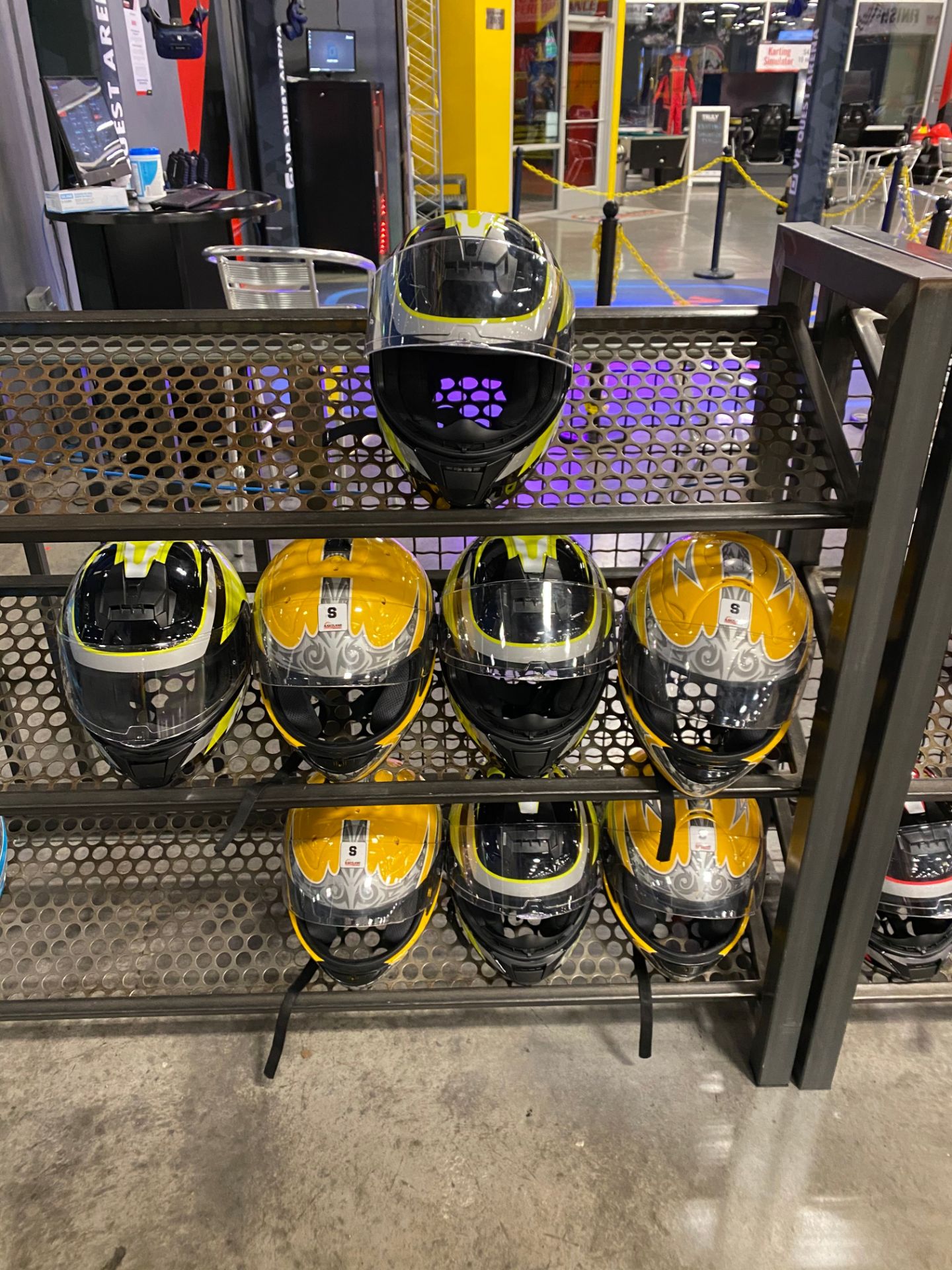 (8) Small DOT Approved Helmets