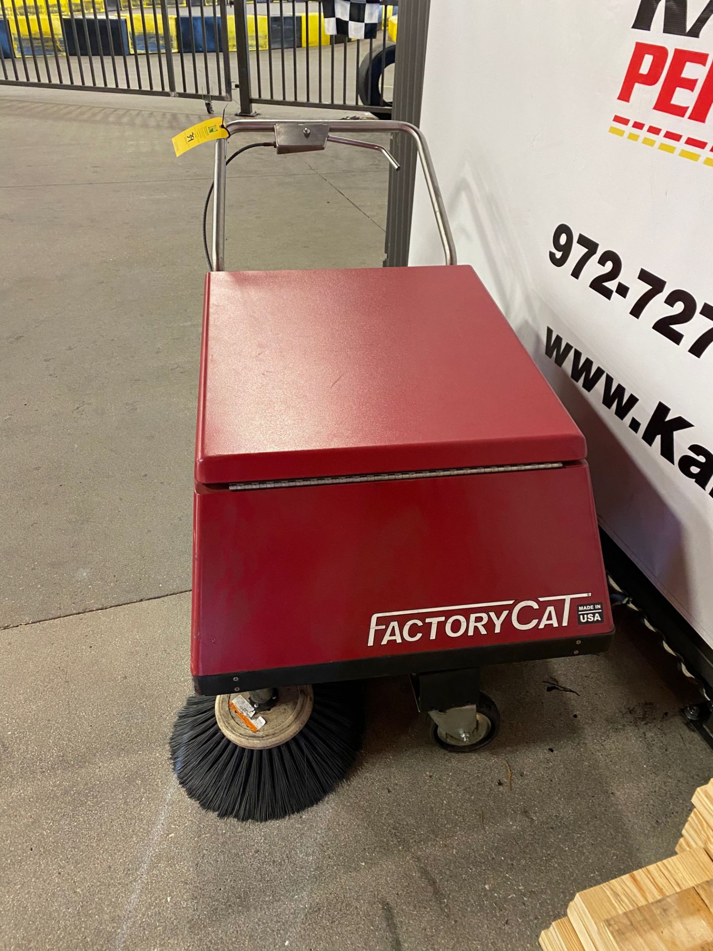 Factory Cat 34 Floor Sweeper, Hours = 670.2, S/N #62634 - Image 5 of 5