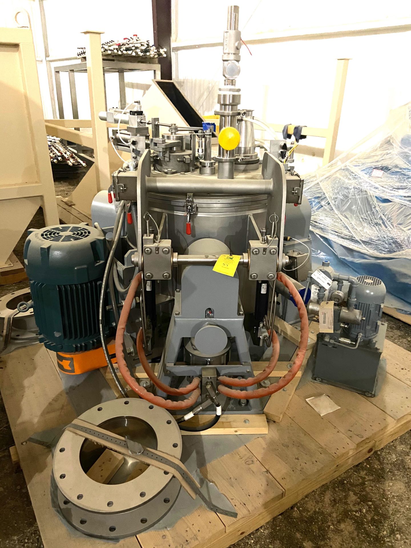 NEW Western States Machine Co. Centrifuge w/ PLC and Gate Valve, Model# Q-120, 30 HP, Year 2019,