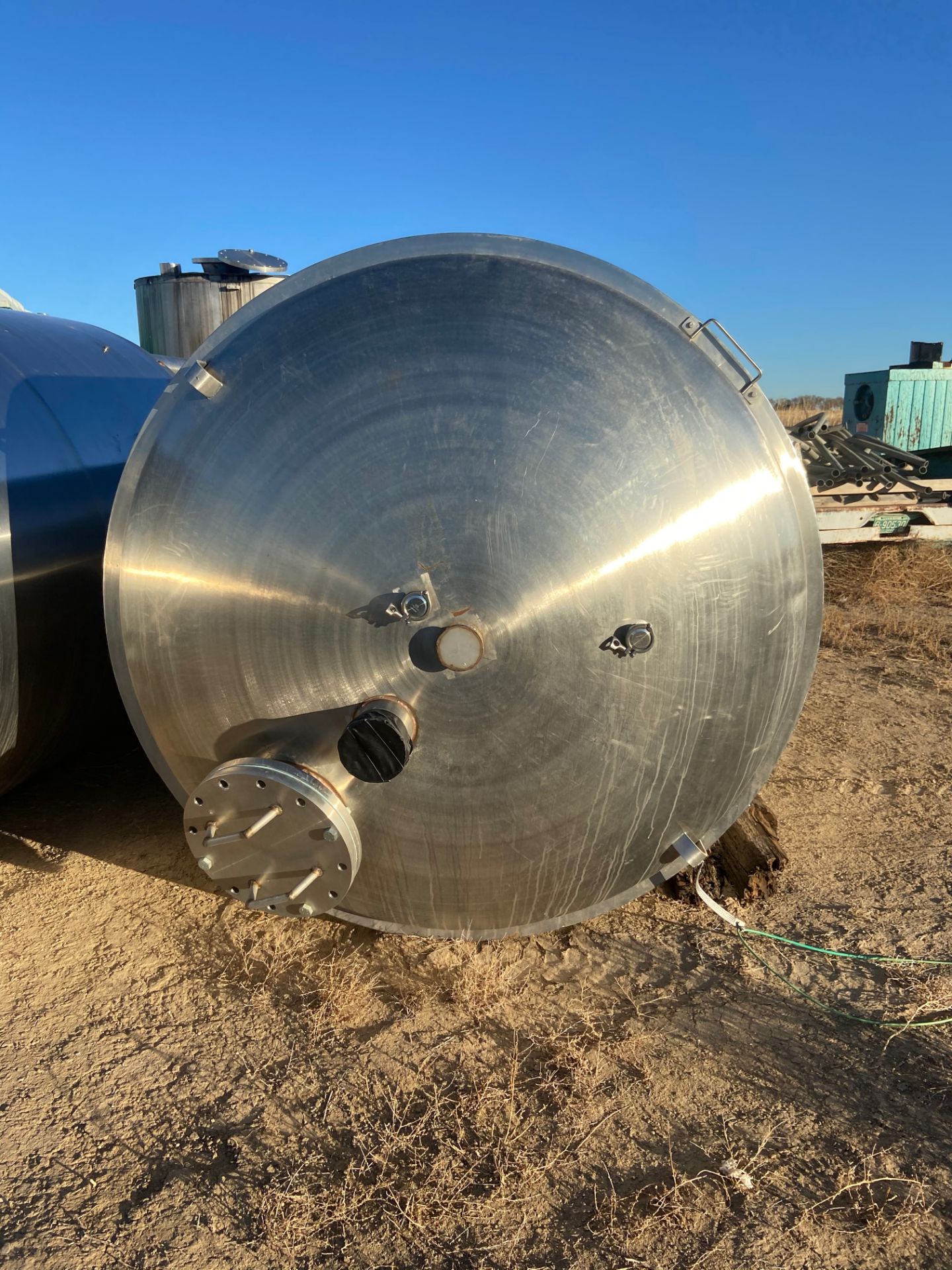 Century Stainless Steel Tank, 2132 Gal, Serial# 1247-01, Rigging/ Loading Fee: $50 - Image 3 of 7