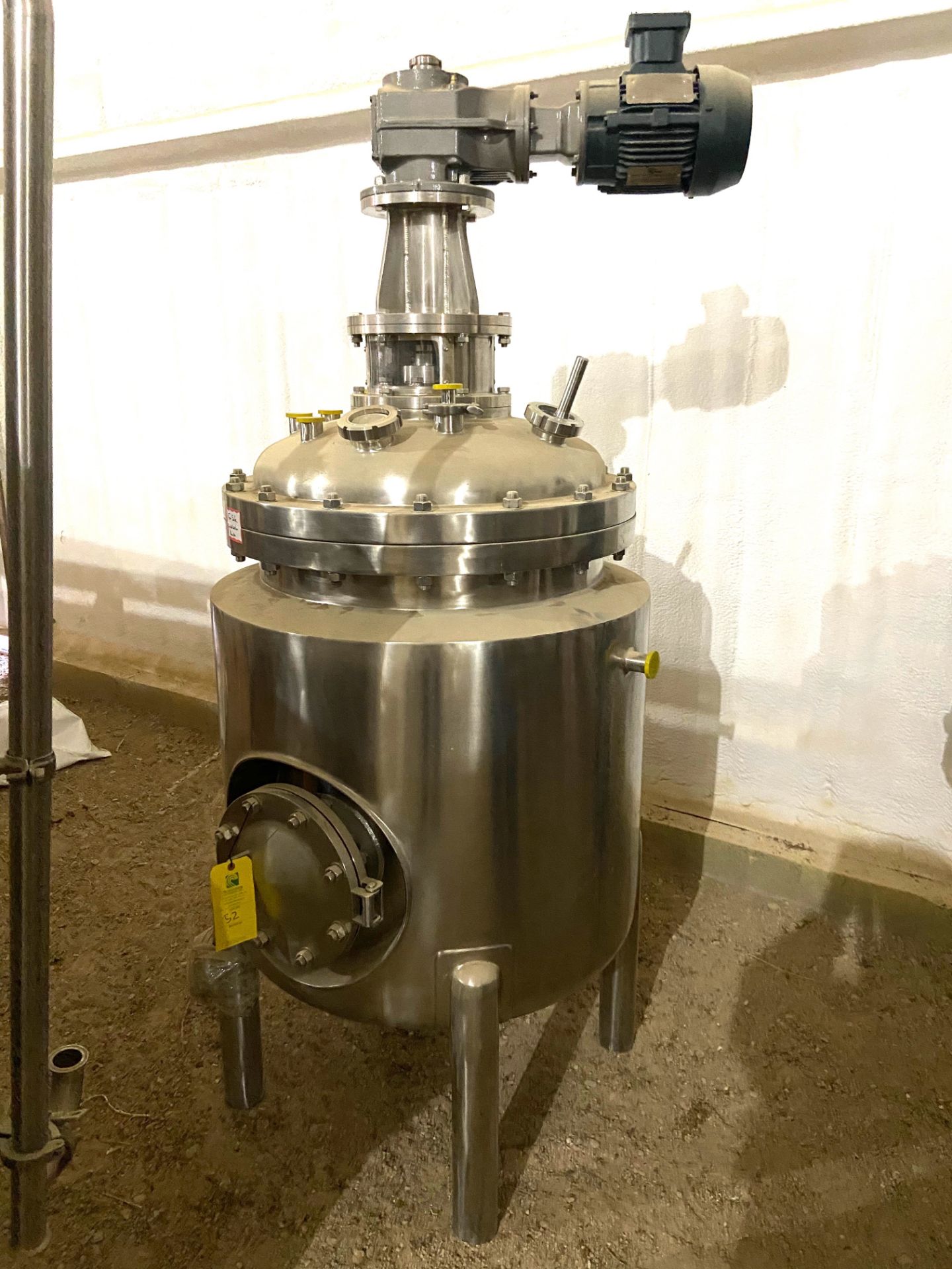 NEW Cedarstone 300L Reactor w/Explosion Proof Agitator/Motor , Serial# A2019033, Item# CS19-042,