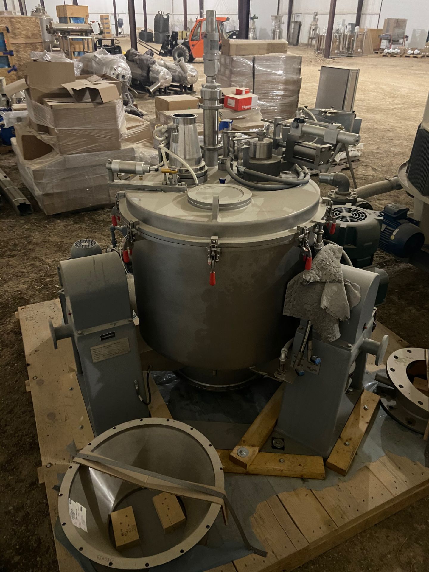 NEW Western States Machine Co. Centrifuge w/ PLC and Gate Valve, Model# Q-120, 30 HP, Year 2019, - Image 4 of 15