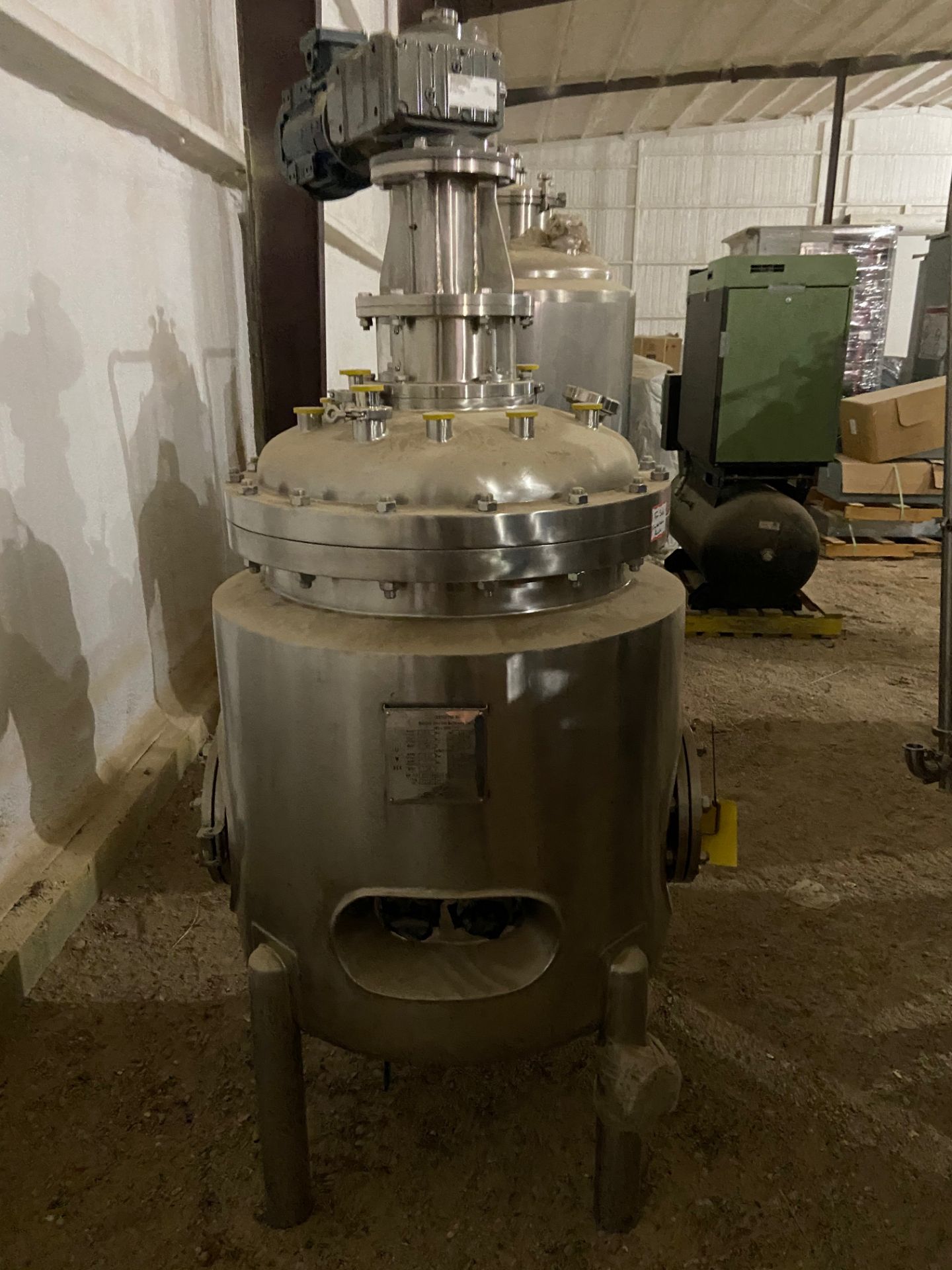 NEW Cedarstone 300L Reactor w/Explosion Proof Agitator/Motor , Serial# A2019033, Item# CS19-042, - Image 8 of 13