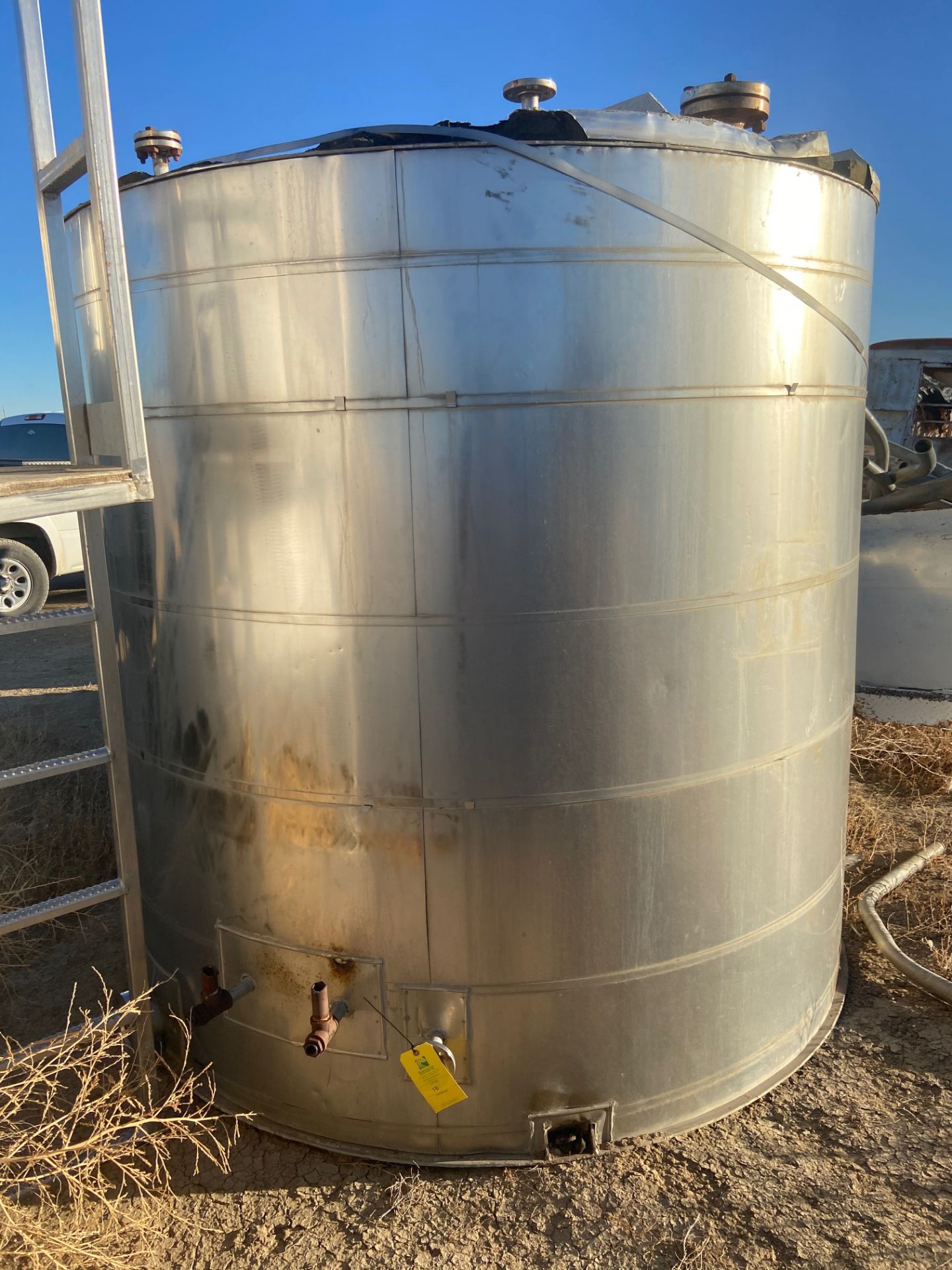 Stainless Steel Jacketed Tank, Rigging/ Loading Fee: $75
