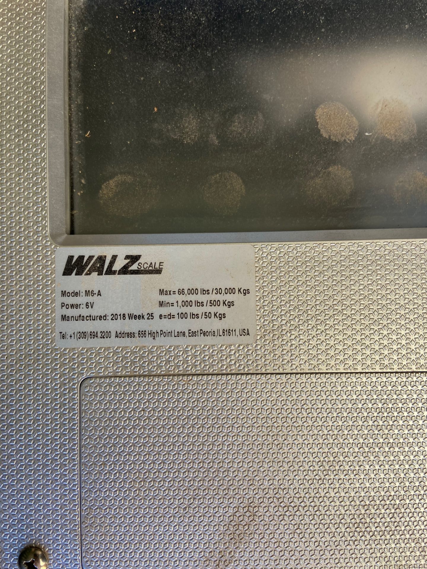 Walz Portable Drive Over Axle Scale, Model# M6-A, Max Cap 66,000 lbs, Min 1000lbs, Rigging/ Loading - Image 4 of 5