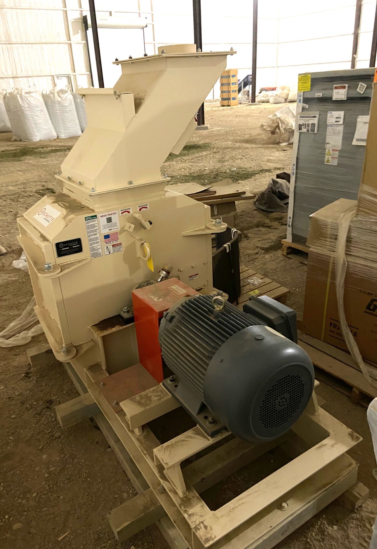 NEW Schutte Hammermill, Model# 24-20-301B-1, Serial# 19-05-048, 50 HP, Rigging/ Loading Fee: $50 - Image 2 of 11