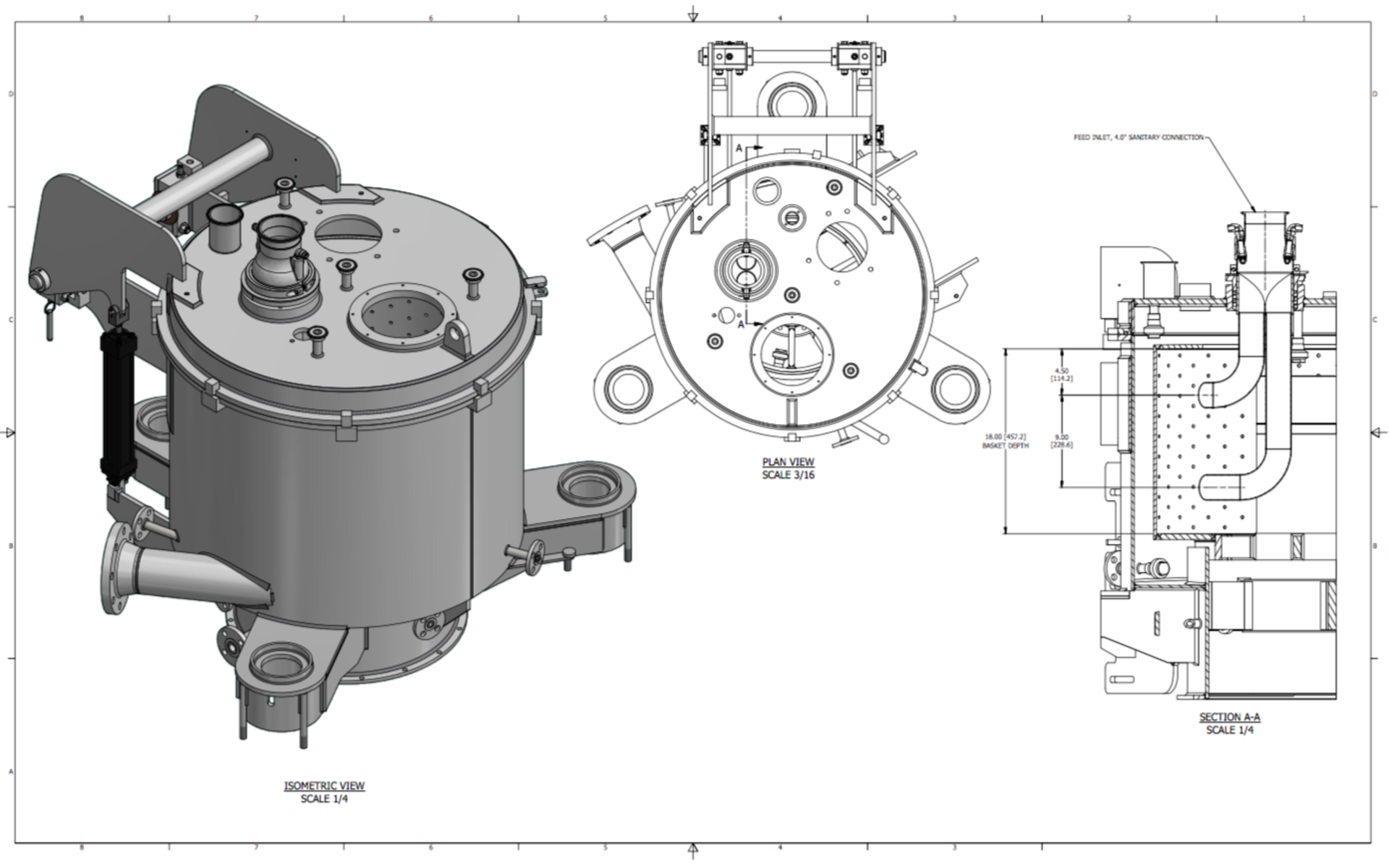 NEW Western States Machine Co. Centrifuge w/ PLC and Gate Valve, Model# Q-120, 30 HP, Year 2019, - Image 2 of 15