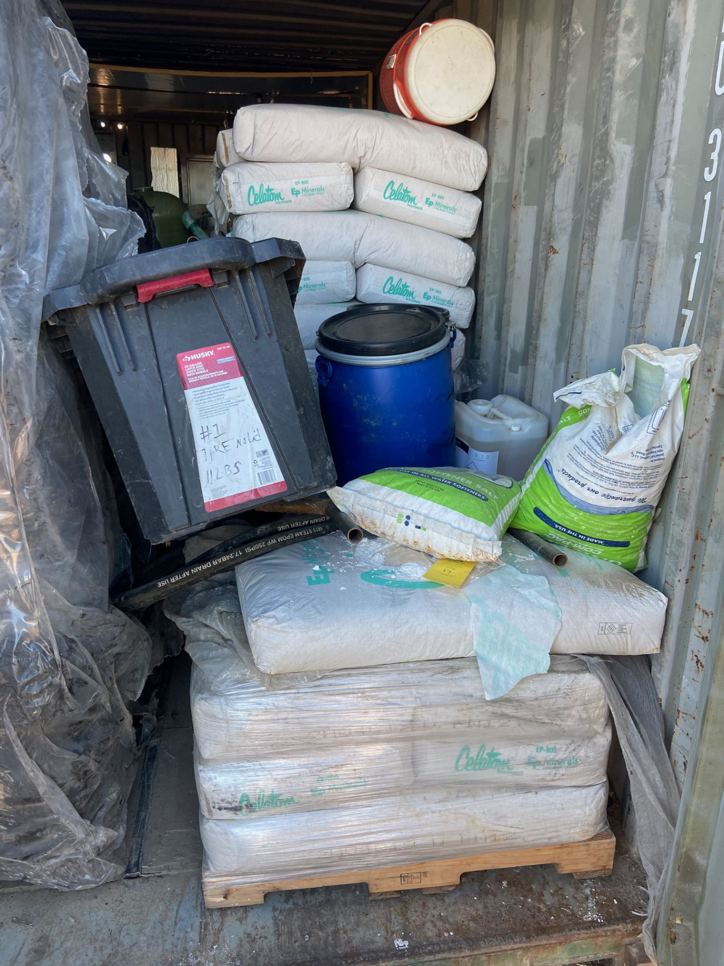 Celatom Diatomaceous Earth Functional Additive, Qty 2 Pallets, Rigging/ Loading Fee: $20