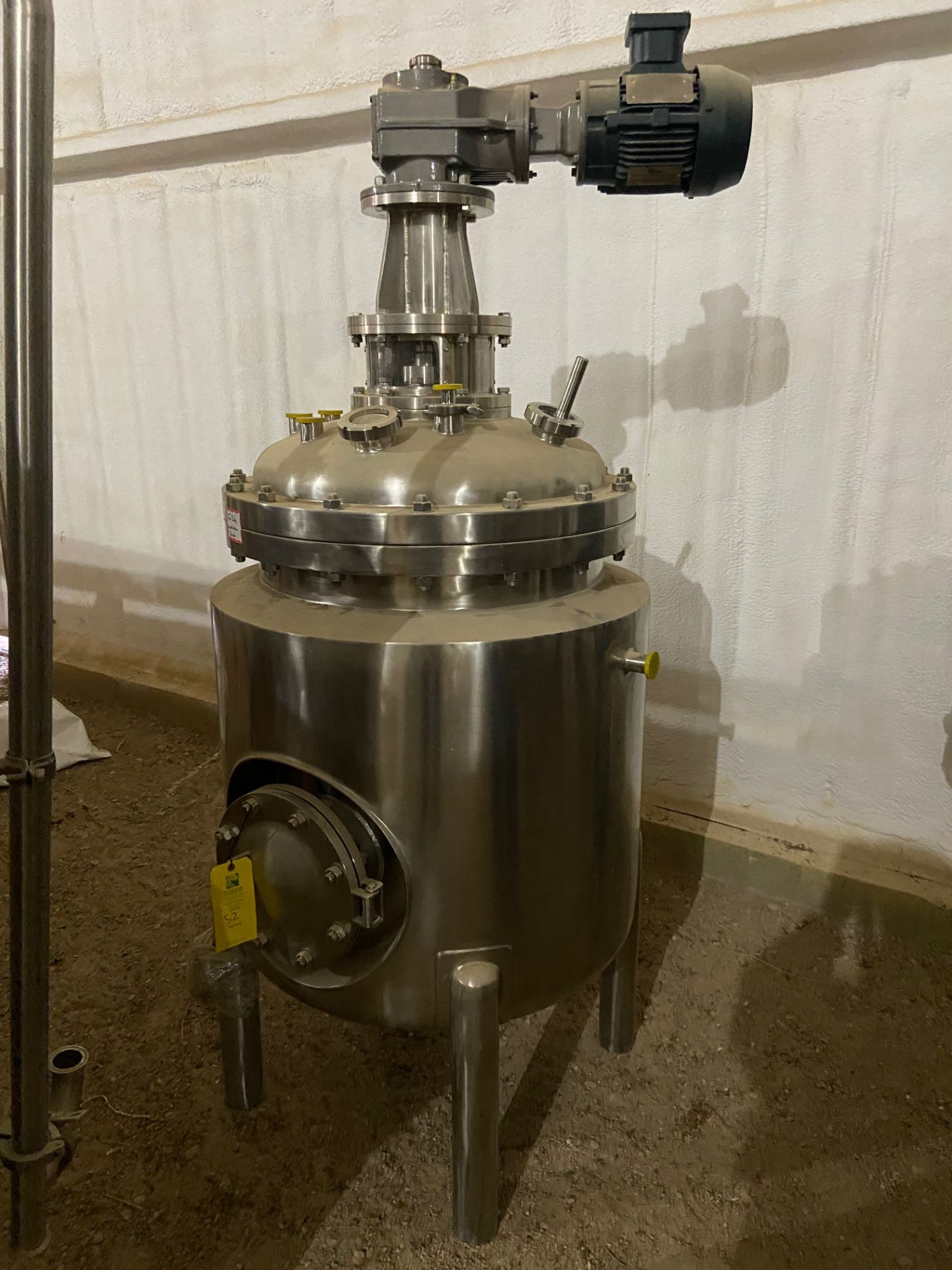 NEW Cedarstone 300L Reactor w/Explosion Proof Agitator/Motor , Serial# A2019033, Item# CS19-042, - Image 6 of 13