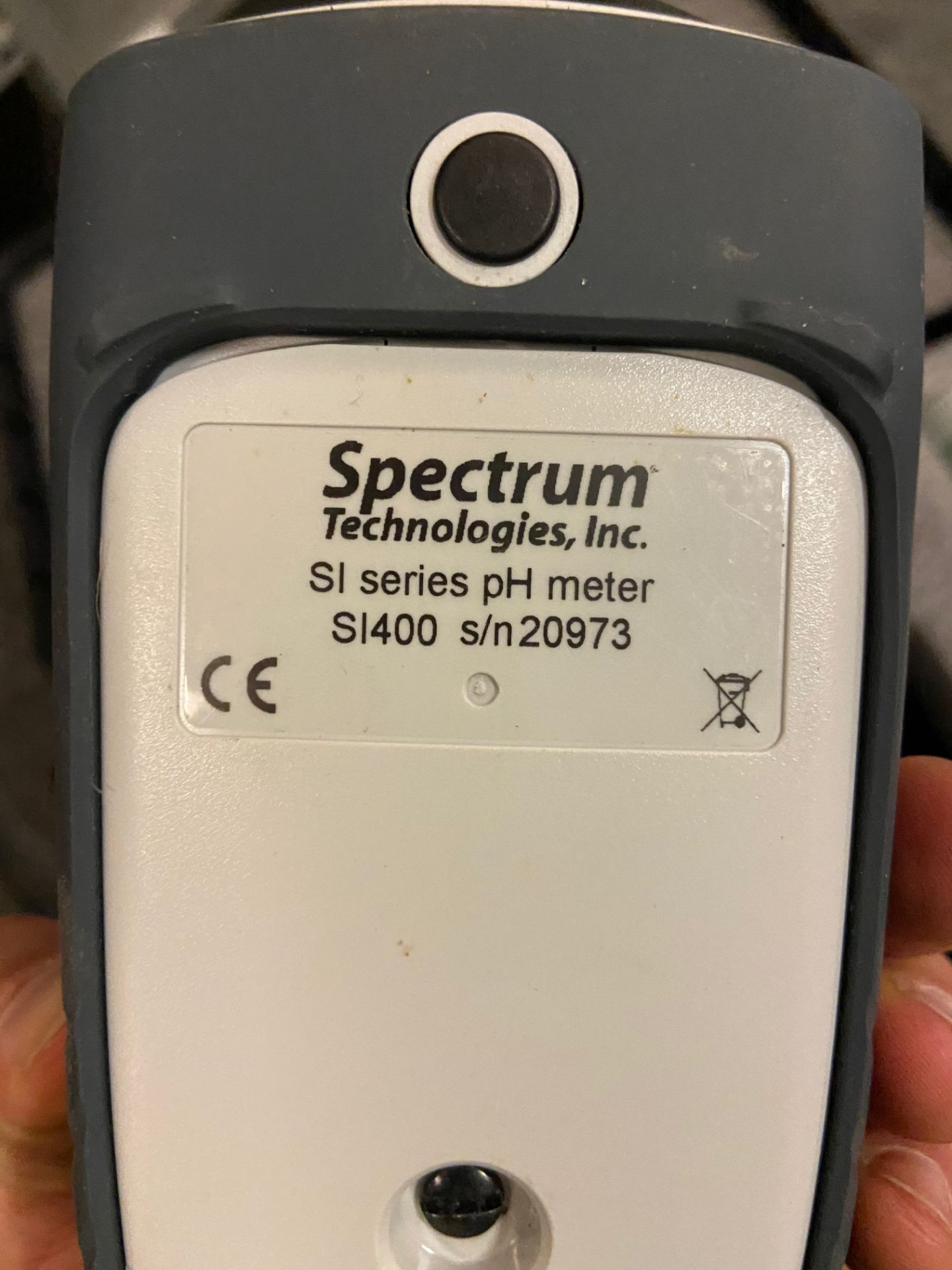 Spectrum Technologies SI Series pH Meter, Model# SI400, Serial# 20973 (Probe Broken) - Image 2 of 6